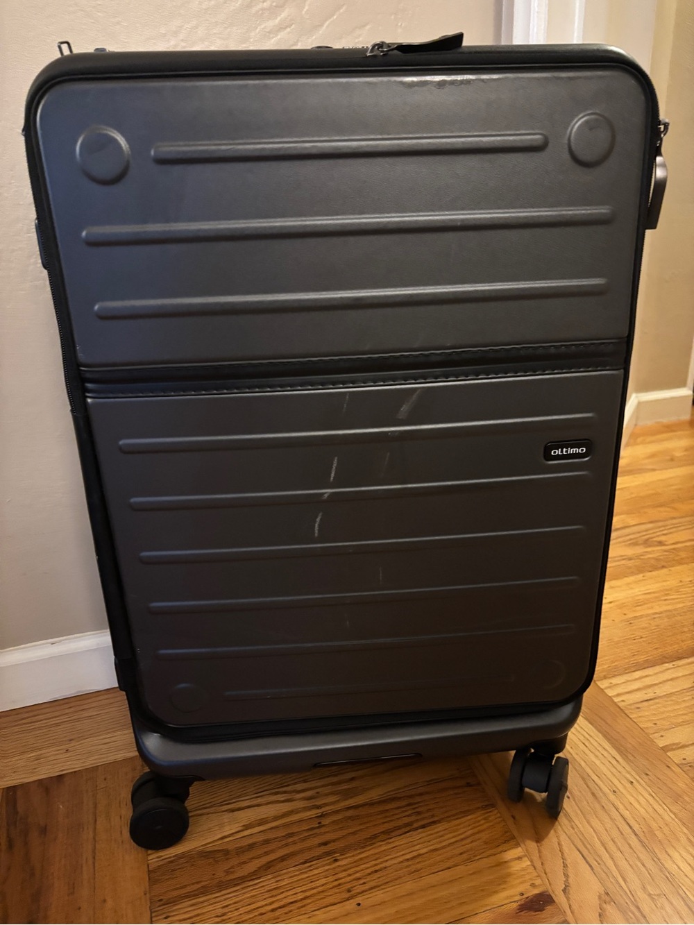 Black Hardside Spinner Luggage - Large